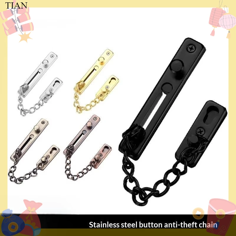 Door Chain with Lock Door Lock - Security Chain Door recension och pris
