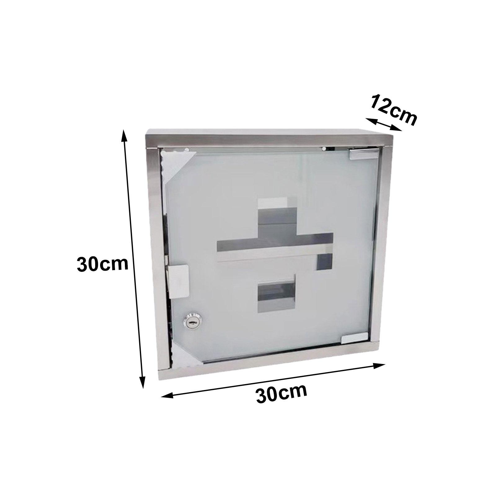 Stainless Steel Medicine Cabin - Medicine Cabinet Lock recension och pris