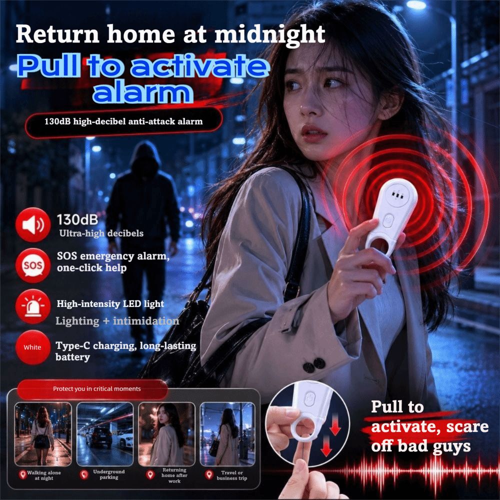 Portable Personal Safety Alarm - Personal Alarm Keychain recension och pris
